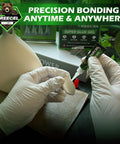 Applying All Purpose Super Glue Gel For Plastic Shoes Metal Ceramic And Wood Crystal Clear Instant Bond In 10 To 45 Seconds