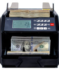 High Speed Money Counting Machine With Add And Batch, 1500 Bills Per Minute, Ultraviolet Magnetic Ink Infrared Counterfeit Detector