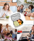Grab And Go Desert Cowboys Insulated Lunch Bag with Leakproof Cooler shown in various lifestyle settings, keeping food fresh
