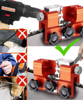 2025 Upgraded Chainsaw Sharpener Kit With Hand Crank Sharpening Jig, Tungsten Carbide Bits, 5Pcs, Fits 4 To 22 Inch Chain Saws