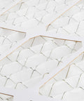 Close-up of 20x25x1 Air Filter 6 Pack MERV 8 for HVAC Furnace and AC Electrostatic Dust Pollen Allergy Control Easy Install Replacement Filters