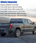 Side view of Chevrolet Silverado 1500/GMC Sierra 1500 pickup; front brake pad wear sensor for 2019-2025