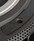 Close-up of Lazy Susan Turntable for Pi Pizza Oven showing durable steel and rubber build