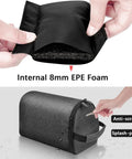 Custom Snug Storage Sleeve For KitchenAid Hand Blender KHBV53 showing internal 8mm EPE foam and splash-proof material.