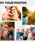 Ten Pack Four By Six Inch Aluminum Sublimation Blanks For Custom Photo Signs And DIY Wall Art White 0.45mm Thick on display
