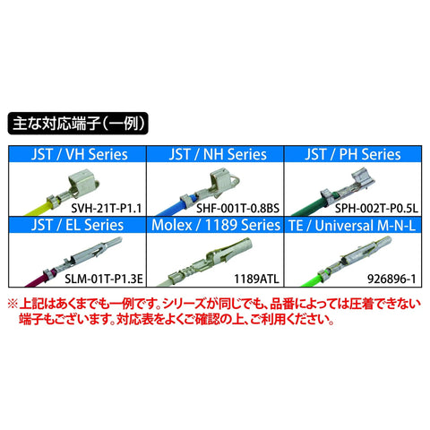 Universal Connector Crimping Pliers 175mm For AWG 28 To 18 Micro Connectors And D Sub Pins, 2.5mm To 5mm Pitch, connector series