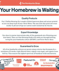 Infographic for Organic 1 Gallon Kombucha Starter Kit With SCOBY Fermentation Jar Tea And Sugar Bottling Essentials