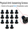 Top Shelf Wallet Replacement Screws Precision Screwdriver And Rock Solid Metal Clip Repair Kit Sweet Deal For Fixing Carbon Fiber Or Aluminum Minimalist Wallets Today. Set of 14 black anti-loosening screws with blue threadlock coating.