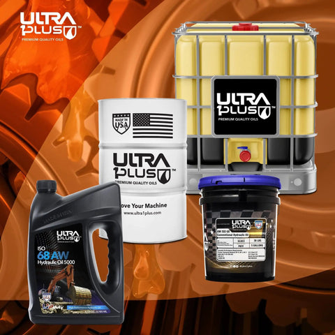 ISO 68 Hydraulic Oil 1 Gallon Heavy Duty Workhorse Fluid containers for industrial and mobile hydraulics