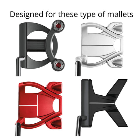 Assorted mallet putters for Mallet Putter Headcover For Golf Clubs With Canada Maple Leaf Novelty Design Premium Faux Leather Durable Putter Cover For Most Brands Adds Classic Golf Swag And Protection