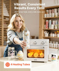 Person using Sublimation Oven Machine Kit For Tumblers Mugs Bowls 26 Qt With 360 Turbo Convection