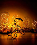 Fairy String Lights 33 Ft 100 LEDs Copper Wire Plug In Indoor Outdoor With 8 Lighting Modes And Memory Function decorating bottles