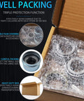 Two Sets Boat Trailer Axle Bearing Kit For 1 Inch 2000-2200 Lb Axles With L44643 L44610 Bearings displayed in packaging