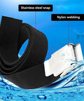 60 Inch Scuba Weight Belt With Built Tough Nylon Construction And Stainless Steel Quick Release Buckle For Diving
