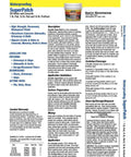 Instruction guide and label for Concrete Super Patch Repair 7 Lb Pail DIY Friendly High Strength Waterproof Patch For Driveways Sidewalks And Walls Fix Cracks And Holes In Concrete Masonry Brick And Stone.