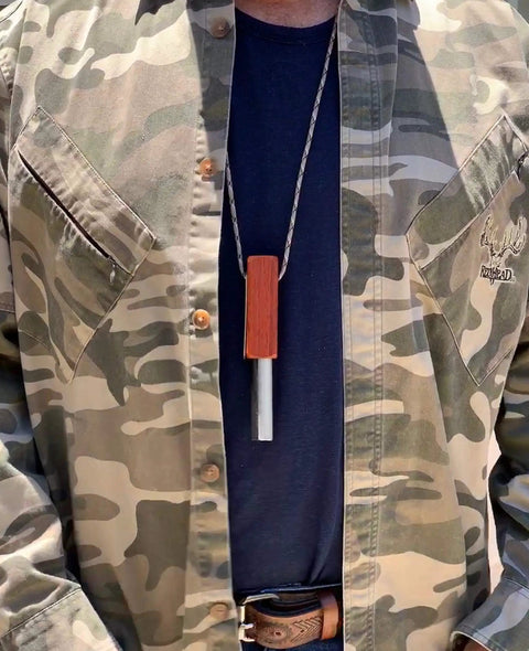 Compact European Fire Steel Ferro Rod With Magnesium On A Durable Lanyard Trail Ready Go To Emergency Fire Starter for camping