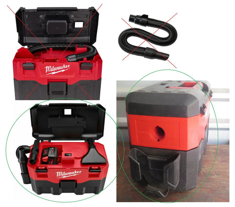 18V Wet Dry Vacuum Hose Assembly Replacement For Old School External Storage Model Not Compatible With Inside Cap Replaces 0880 20 Unit