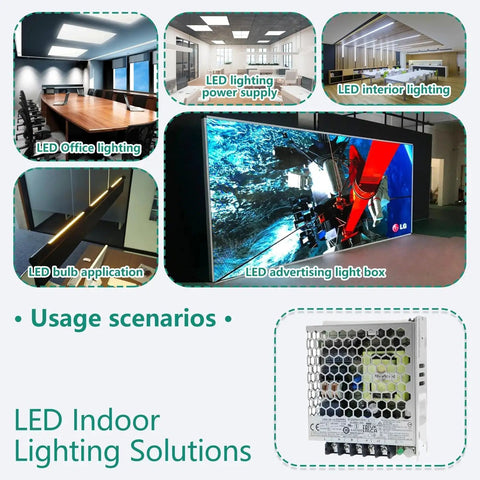Rock Solid AC DC Power Supply 35W 12V 3A Universal Input Efficient Switching Adapter for LED lighting applications