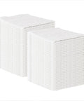 Bulk Terry Cloth Cleaning Rags 300 Pack, 14x17 Inch 100% Cotton Towels stacked, highly absorbent, machine washable, reusable