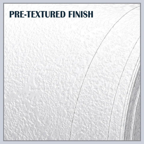 Close-up of Self Adhesive Drywall Joint Tape 1.5 Inch By 32 Foot Textured Roll showcasing pre-textured finish.