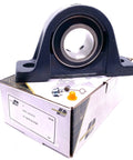 UCP210 Housing And Bearing Assembly UC210 And P210 50 Mm For Tough As Nails Heavy Duty Industrial Gear displayed on box