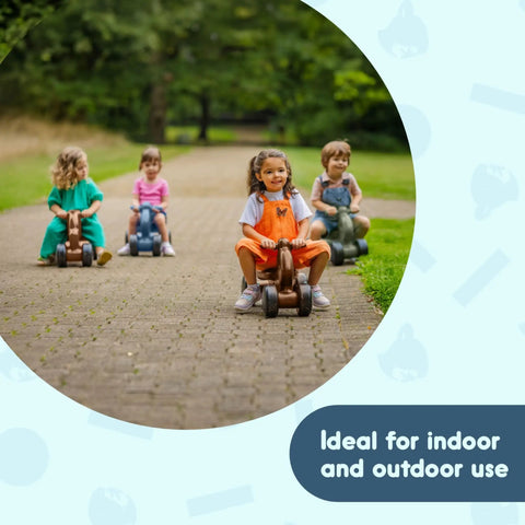 Built Different Two In One Toddler Push Walker And Ride On Toy Featuring Cool Puppy Design To Boost Balance And Walking Skills Indoors Or In The Yard Kid Hyped Stroll And Zoom Combo For Everyday Playroom Wins And Weekend Adventures