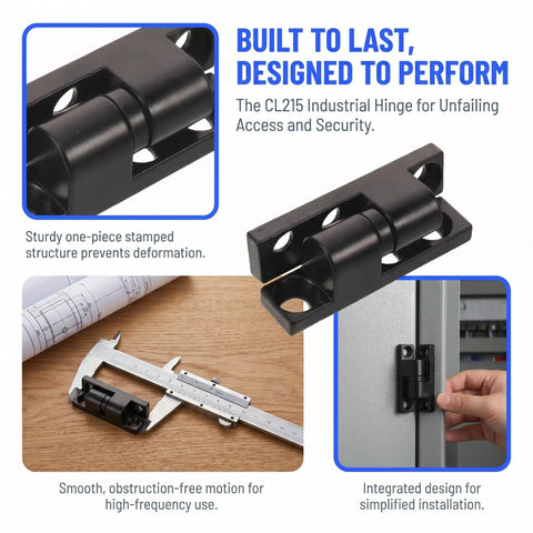 Heavy Duty Detachable Door Hinges With Barrel Lift Off Design For Cabinets Cupboards Vanities Showers Closets Gates Zinc Alloy Metal Hinge Set For Durable Cabinet Door Access And Easy Removal installed on cabinet