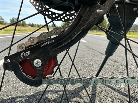 All In One Bike Chain Kit With 126 Links For 6/7/8 Speed Chains, Built In Chain Tool, Replacement Set For Hub Motor E Bikes, rear wheel focus