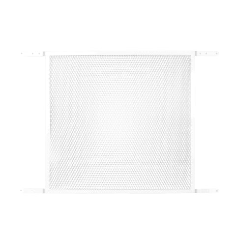 Adjustable Door Grille For 30 To 36 Inch Doors No Fuss Easy Install White Finish Ideal For Residential And Commercial Use