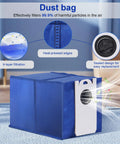 All In One Vacuum Replacement Parts Kit with large blue dust bag and detailed features for RC400 models.