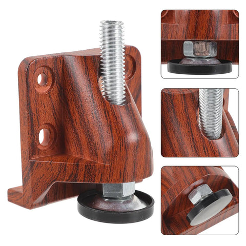 Tough As Nails Adjustable Furniture Leveling Legs For Cabinets And Wardrobes With Non Slip Plastic Feet Table Leg Levelers Wood Design