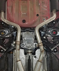 Beefy Aluminum Rear Cradle Bushing Kit For Hardcore Street Drift And Circuit Track Builds To Zero Out Body Roll, undercarriage view.