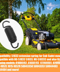 Heavy Duty Gear Extension and Tension Spring Set for Cub Cadet Zero Turn Mowers 51833 with lawn mower backdrop
