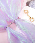 Two Piece Horse Bit Buckle Set Silk Scarf Buckle Ring D Ring Snaffle Bit Buckles For Women Diy Snaffle Horse Jewelry