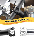 Installation details of Bike Stem 25.4Mm Clamp To 22.2Mm Quill Aluminum Alloy Gooseneck 160Mm for mountain bikes