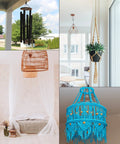 Heavy Duty Ceiling Swag Hooks Set, White 4 Pack For Plants And Lights, Zinc Alloy Hangers With Anti Slip Coating for versatile decor
