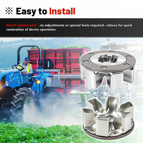 Beefy Solid Weight Cage Replacement for 29111 for Tractors and Industrial Use Widely Compatible with Diesel Injection Pumps Stanadyne Roosa Master JDB DBG DBM DBO Agricultural and Industrial Equipment Parts, tractor use
