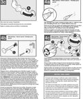 Installation guide for Sturdy 24 Inch Wall Mounted Shower Grab Bar ADA Compliant Satin Nickel Finish, detailed steps.