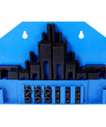 58Piece T Slot Clamping Kit For Mills And Machinists With T Slot Cleaner And Tightening Wrench, Pro Grade Tool Steel, Heat Treated