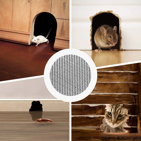 Stainless Steel Woven Wire Mesh 120 Mesh Fine Screen For Filters and Filtration Cloth, center focus amidst pest entry points.