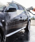 Using Foam Cannon For Car Wash Kit With One Quarter Inch Quick Connector And M22 Inlet 4000 PSI Short Pressure Washer Foam Gun