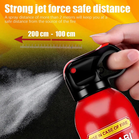 Straight Up Reliable Portable Water Based Fire Extinguisher Spray 4 In 1 Multipurpose Safety Kit For Home Car Kitchen Garage Wall Mount Bracket No Mess Quick Cleanup Ready To Roll Solid Household Defense Gear