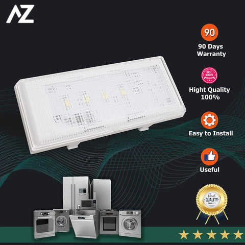 Main Refrigerator LED Light Assembly Replacement For Ceiling Right Side With Housing And Control Board Easy Install