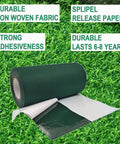 Self Adhesive Turf Seam Tape for Artificial Grass with strong adhesiveness, non-woven fabric, size 6 x 65.6 inches