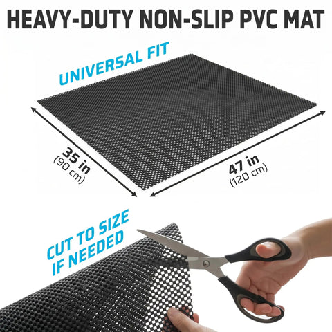 Non Slip Roof Mat For All Vehicles Soft Protector Liner With All Weather Grip Keeps Roof Cargo Rack Safe And Scratch Free