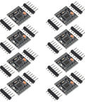 8 Pack DRV8833 Motor Drive Module Dual H Bridge Controller for DC Geared Motors 1.5A Per Channel, array of modules and pins