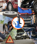 Premium Hydraulic Toe Jack Lift 20 Ton 44000 Lbs Heavy Duty Steel Auto Tool for garage tire repairs and vehicle maintenance.