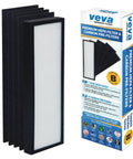 HEPA Replacement Filter B For Germ Guardian Air Purifiers, Compatible With AC4825 AC4900CA AC4850PT AC4820 FLT4825, filter set with box