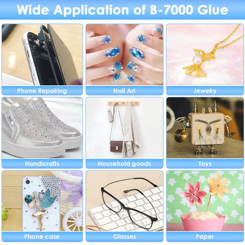 Rhinestones Glue For Crafts 110Ml Clear Adhesive For Diamond Jewelry And Crystal Gems Waterproof Transparent Jewelry Glue For Fabric Phone Repair And Jewelry Making Industrial Strength Craft Bond 3.7 Fl Oz usage examples