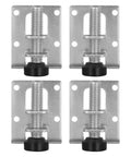 8Pcs Heavy Duty Furniture Levelers Adjustable Leveling Feet For Tables And Cabinets Built Tough Rotatable Thread Design For Easy Height Tweaks Wide Bearing Base Prevents Sliding And Floor Scratches, metal screw foot
